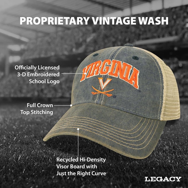 Legacy NCAA Officially Licensed Baseball Hat, Lightweight Cap for Men & Women, (OFA), One Size Fits Most, Snapback Closure - Image 3